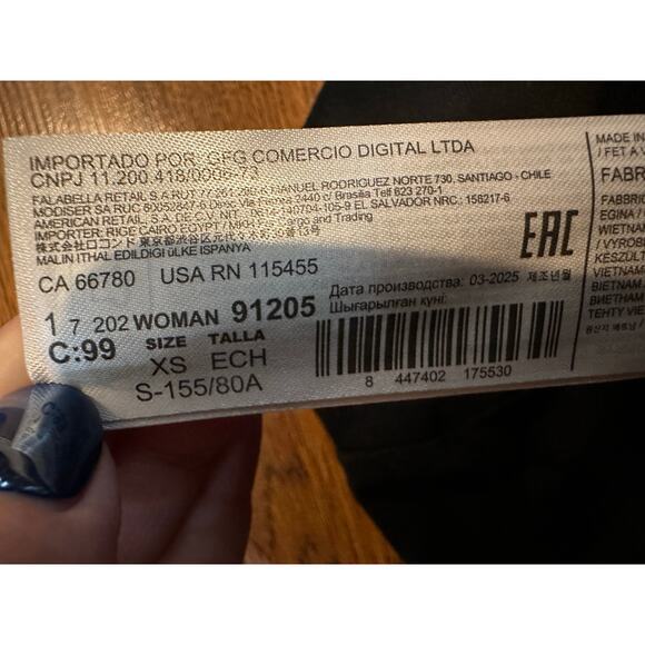 MNG Women’s High Neck Tailored Vest Top – Black – Size XS Minimalist Chic - Picture 5 of 8